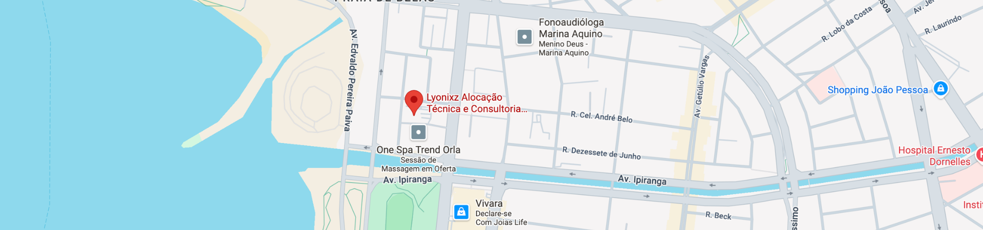 Localização LyonixZ — Av. Dolores Alcaraz Caldas, Porto Alegre